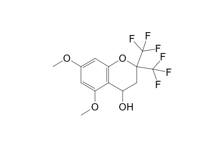 5,7-Dimethoxy-2,2-bis(trifluoromethyl)chroman-4-ol