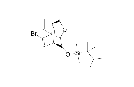 (-)-(1R,4R,6S,9S,10S)-8-Bromo-9-ethenyl-10-{dimethyl-(2,3-dimethylbut-2-yl)siloxy}-2-oxatricycklo[4.3.1.0(4,9)]dec-7-ene