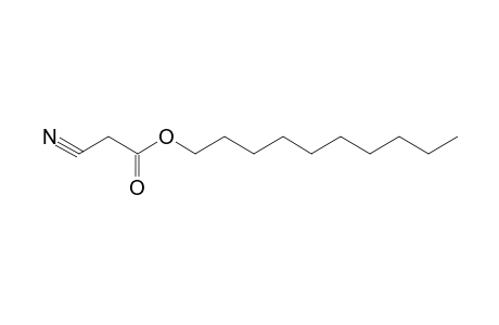 Cyanoacetic acid, decyl ester