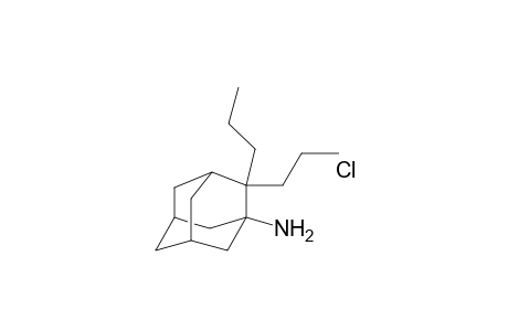 (2,2-Di-n-propyladamant-1-yl)amine hydrochloride