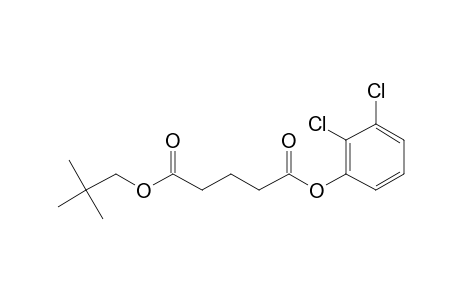 Glutaric acid, 2,3-dichlorophenyl neopentyl ester