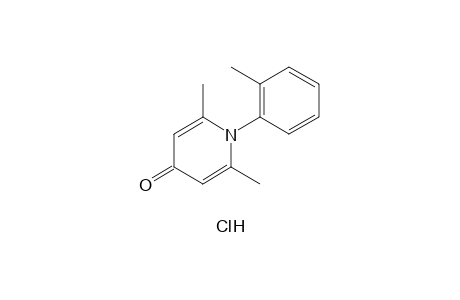 2,6-dimethyl-1-(o-tolyl)-4(1H)-pyridone, hydrochloride