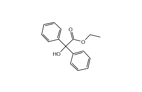 Benzilic acid, ethyl ester