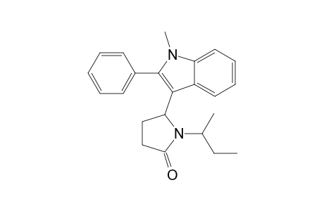 1-s-Butyl-5-(1-methyl-2-phenyl-1H-indol-3-yl)pyrrolidin-2-one isomer