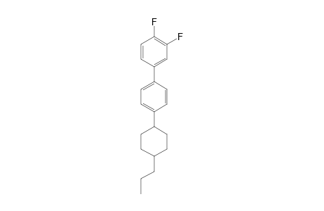 3,4-Difluoro-4'-(4-N-propyl-cyclohexyl)-diphenyl