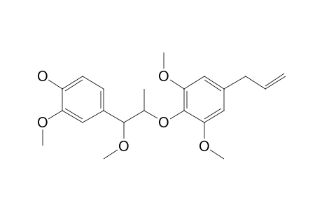 Phenol, 4-[2-[2,6-dimethoxy-4-(2-propen-1-yl)phenoxy]-1-methoxypropyl]-2-methoxy-