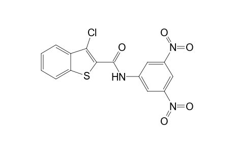 3-Chloro-N-(3,5-dinitrophenyl)-1-benzothiophene-2-carboxamide