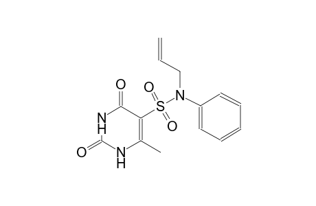 5-pyrimidinesulfonamide, 1,2,3,4-tetrahydro-6-methyl-2,4-dioxo-N-phenyl-N-(2-propenyl)-