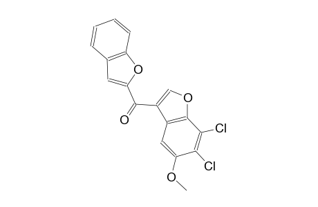 1-benzofuran-2-yl(6,7-dichloro-5-methoxy-1-benzofuran-3-yl)methanone