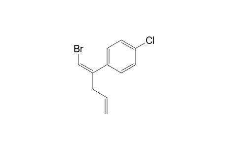 (Z)-1-bromo-2-(4-chlorophenyl)-1,4-pentadiene