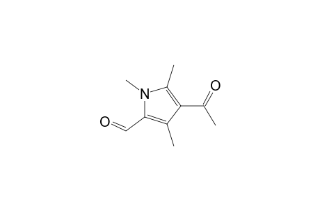 3-Acetyl-1,2,4-trimethylpyrrole-5-carboxaldehyde