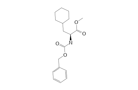 Methyl 2-(benzyloxycarbonylamino)-3-cyclohexylpropanoate