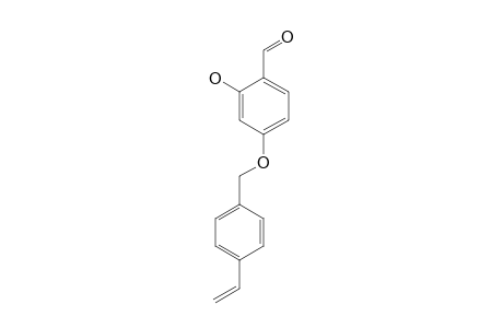 2-Hydroxy-4-((4-vinylbenzyl)oxy)benzaldehyde