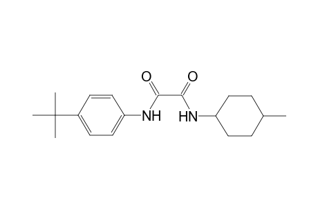 N'-(4-tert-butylphenyl)-N-(4-methylcyclohexyl)ethanediamide