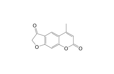 5-methylfuro[3,2-g]chromene-3,7-dione