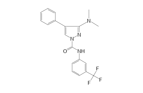 3-(DIMETHYLAMINO)-4-PHENYL-alpha,alpha,alpha-TRIFLUOROPYRAZOLE-1-CARBOXY-m-TOLUIDIDE