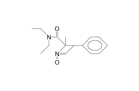 N,N-Diethyl-2,3-dihydro-2-methyl-3-phenyl-2-azet-carboxamide-1-oxide