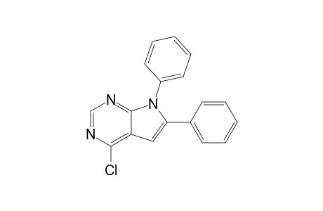 4-chloro-6,7-diphenyl-7H-pyrrolo[2,3-d]pyrimidine