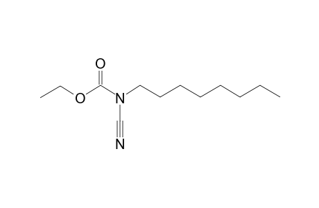 Ethyl N-cyano-N-octylcarbamate