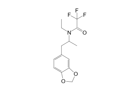N-Ethyl-3,4-methylenedioxyamphetamine TFA