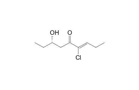 (3Z,7S)-4-Chloro-7-hydroxynon-3-en-5-one