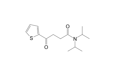 4-Oxidanylidene-N,N-di(propan-2-yl)-4-thiophen-2-yl-butanamide