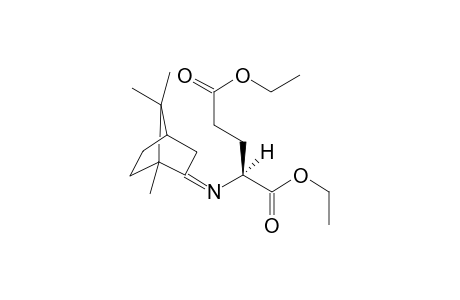 Diethyl N-[(1R,2E,4R)-bonran-2-ylidene]-(S)-glutamate [diethyl (S)-2'-([1R,2E,4R]-1,7,7,trimethylbicyclo[2.2.1]heptan-2-ylideneamino)pentanoate]