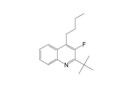 4-BUTYL-2-TERT.-BUTYL-3-FLUOROQUINOLINE