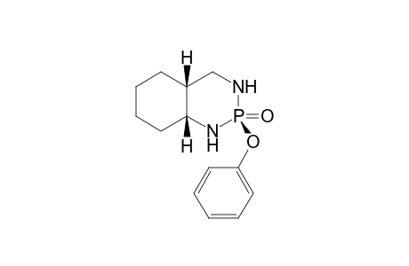 cis-(2S*,4aR*,8aR*)-2-phenoxy-3,4,4a,5,6,7,8,8a-octahydro-1H-benzo[d][1,3,2]diazaphosphinine 2-oxide