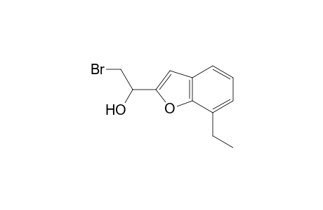 Rac-2-Bromo-1-(7-ethylbenzofuran-2-yl)ethanol
