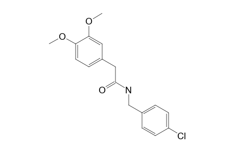 N-(p-chlorobenzyl)-2-(3,4-dimethoxyphenyl)acetamide