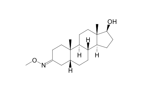 5.BETA.-ANDROSTAN-17.BETA.-OL-3-ONE(3-O-METHYLOXIME)