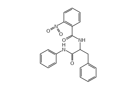 alpha-(o-nitrobenzamido)hydrocinnamanilide