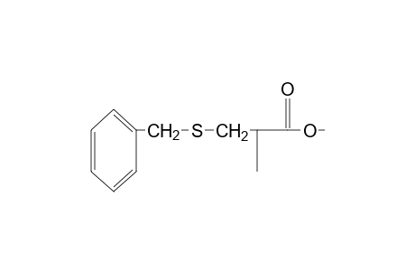 3-(benzylthio)-2-methylpropionic acid, methyl ester