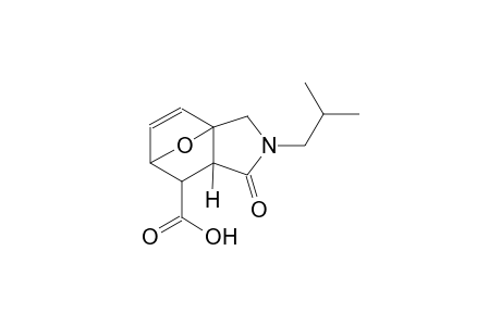 3-isobutyl-4-oxo-10-oxa-3-azatricyclo[5.2.1.0~1,5~]dec-8-ene-6-carboxylic acid