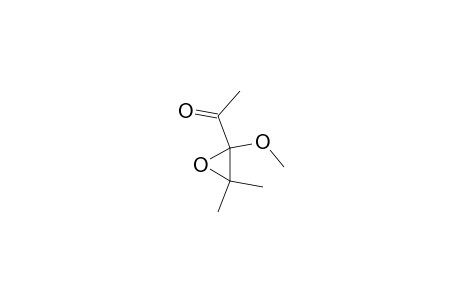 1-(2-Methoxy-3,3-dimethyl-2-oxiranyl)ethanone