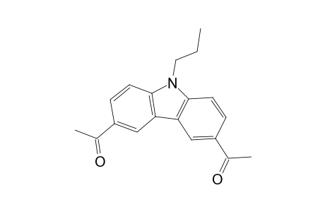 3,6-Diacetyl-9-H-propylcarbazole