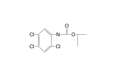 2,4,5-trichlorocarbanilic acid, isopropyl ester