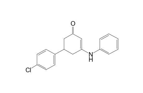 3-anilino-5-(p-chlorophenyl)-2-cyclohexen-1-one