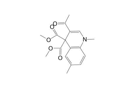 Dimethyl 3-Acetyl-1,6-dimethylquinoline-4,4(1H)-dicarboxylate