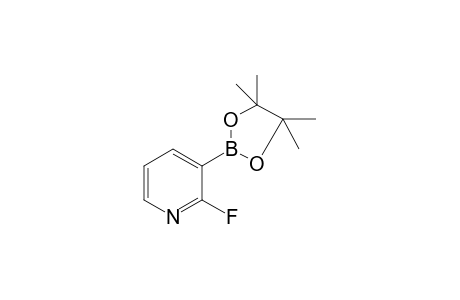 2-Fluoro-3-(4,4,5,5-tetramethyl-1,3,2-dioxaborolan-2-yl)pyridine