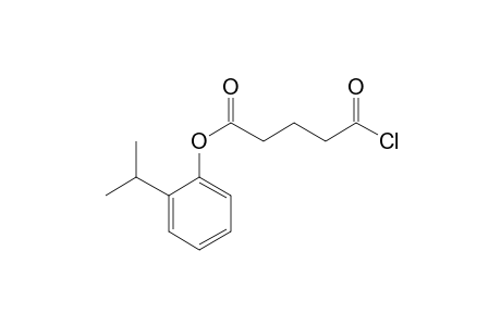 Glutaric acid, monochloride, 2-isopropylphenyl ester