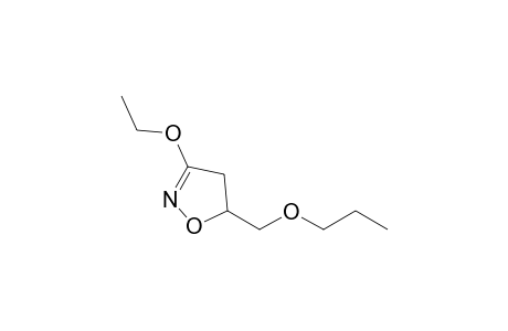 3-Ethoxy-5-(propoxymethyl)-2-isoxazoline