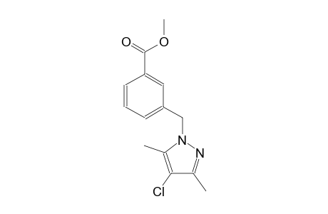 methyl 3-[(4-chloro-3,5-dimethyl-1H-pyrazol-1-yl)methyl]benzoate