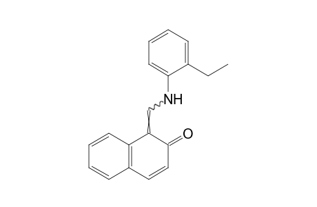 1-[(o-ethylanilino)methylene]-2(1H)-naphthalenone