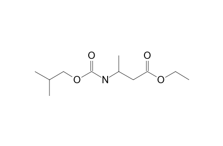 3-Aminobutyric acid, N-isobutoxycarbonyl-, ethyl ester