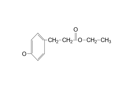 p-hydroxyhydrocinnamic acid, ethyl ester