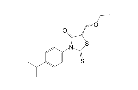 3-(p-cumenyl)-5-(ethoxymethylene)rhodanine