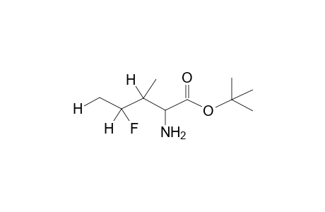 TERT-BUTYL 2-AMINO-4-FLUORO-3-METHYLPENTANOATE