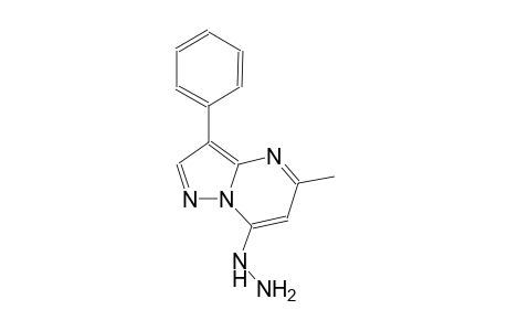 pyrazolo[1,5-a]pyrimidine, 7-hydrazino-5-methyl-3-phenyl-